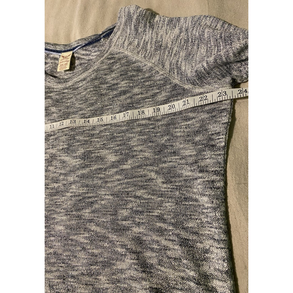 Faded Glory Sweater Womens Plus Size 20 XXL Silver Shimmer Pullover Sweater - Picture 7 of 11